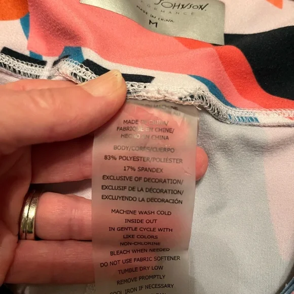 Betsey Johnson Performance Active Leggings Size M - Picture 8 of 9